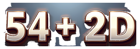 54 2d logo